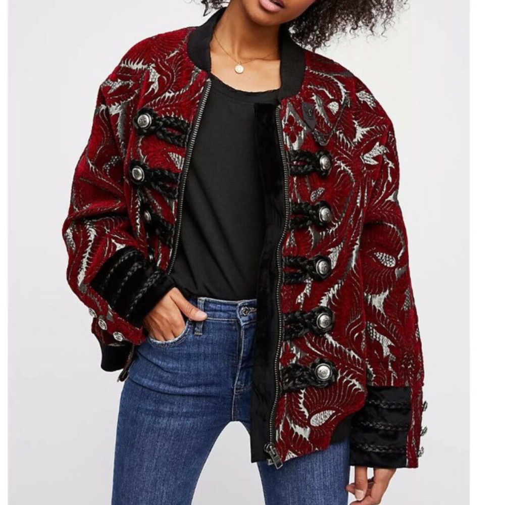 Free People Riverside Bomber